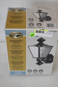 Black Wall Lantern
