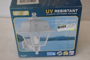 White Wall Lantern