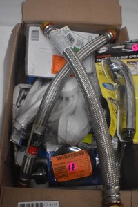 Box of Miscellaneous Plumbing Items