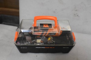 WEN 23190 1.3-Amp Variable Speed Steady-Grip Rotary Tool with 190-Piece Accessory Kit, Flex Shaft, and Carrying Case