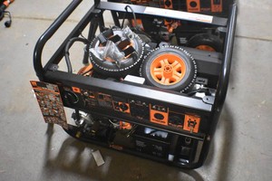 WEN TF1450X 14,500-Watt 120V240V Tri-Fuel Generator for Gas, Propane, and Natural Gas, Transfer-Switch Ready with Electric Start, Wheel Kit, and CO Watchdog Current price$1,199.99