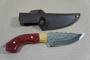 Viking Knife Co Etched Blade 8.25 Collectors Knife