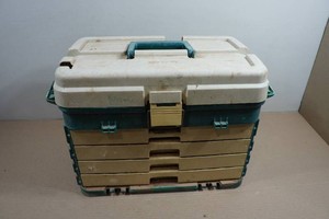 Tackle Box with Assorted Tackle