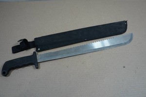 Serrated Blade Machete