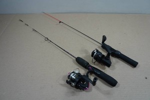 2 Ice Fishing Poles