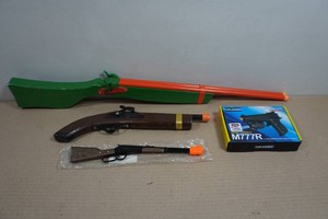 Assorted Toy Guns and Airsoft Gun