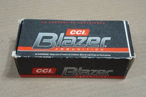 50 CCI Blazer .38 Spl 158 Gr LRN Aluminum Case Ammo