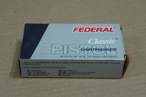 50 Federal Classic 9mm 115 Gr JHP Ammo