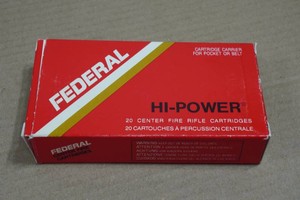20 Federal Hi-Power .25-06 Rem 117 Gr SP Ammo