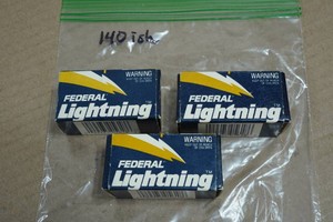 About 140 Federal Lightning .22 LR Ammo