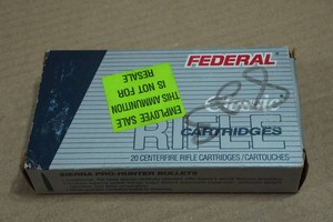 20 Federal Classic .30-06 Sprg 180 Gr Sierra Pro Hunter SP RN Ammo