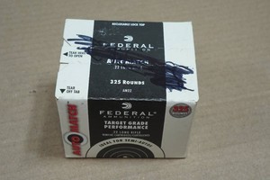 325 Federal Automatch .22 LR 40 Gr Solid Ammo
