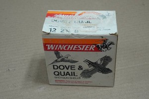25 Winchester Dove & Quail 12 Ga 2-34 8 Shot Shotshells
