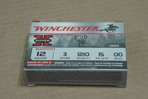 5 Winchester Super-X 12 Ga 3 00 Buck Shotshells