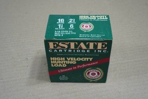 25 Estate 16 Ga 2-34 6 Shot Shotshells