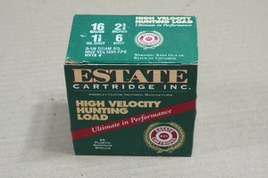 25 Estate 16 Ga 2-34 6 Shot Shotshells