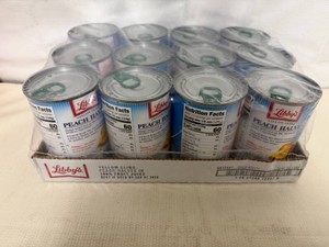 12x Libbys Peach Halves