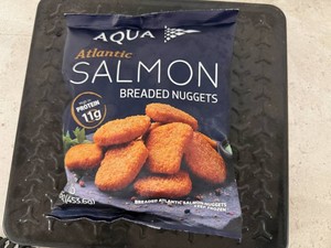 A. 4x 16oz Breaded Salmon Nuggets