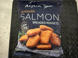 A. 4x 16oz Breaded Salmon Nuggets