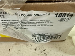 B. 224ct Appox. Star Cut-out Cookie Dough