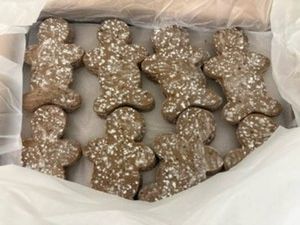 B. 128ct Appox. Gingerbread Cut-out Cookie Dough