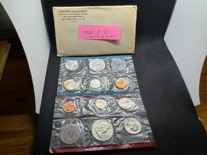 1963 PD US Treasury Mint Set Uncirculated
