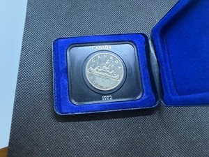 1972 Canada Dollar in Case