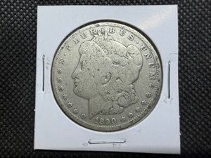 1890 O Morgan Silver Dollar