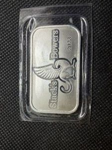 2023 Stacks and Bowers 10 Ounce Silver Bar