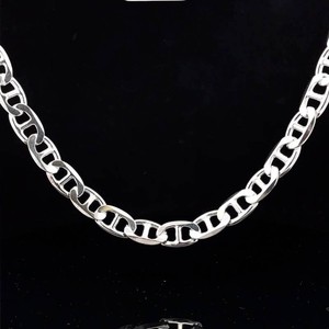 NEW 8mm BOLD Shiny Mariner Link Sterling Silver Chain 22 Necklace, Heavyweight 61.20 Grams