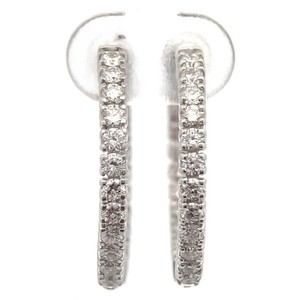 1.30 Carat Diamond Inside-Out Hoop Earrings VIDEO