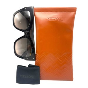 Missoni Oversized Black Square Sunglasses w Original Case Pre-Owned Retail $175