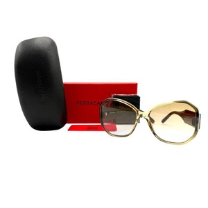 Salvatore Ferragamo SF942S Oversized Gradient Sunglasses w Original Case & Box Pre-Owned Retail $275
