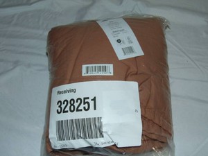 King - Clay BOKSER HOME French Linen Box Stitch Quilted Sham Set