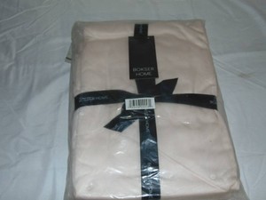 Cal King Bokser Home 100% Organic Cotton Pink Flat Sheets