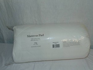 King Bokser Home Mattress Pad 100 Cotton Shell
