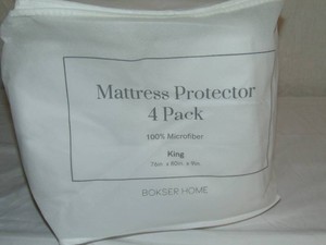 4-Pack King 76x80x9 Bokser Home Mattress Protector