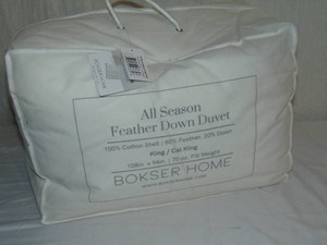 KingCal King - All Season BOKSER HOME Feather & Down Duvet Comforter Insert