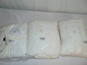 3 Mixed 100% French Linen Bedskirt Cream  BOKSER HOME