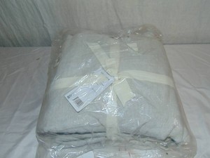 Cal King Pebble Heather 100% French Linen Sheet Set