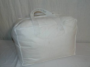 KingCal King BOKSER HOME All Season 700 Fill Power Luxury White Duck Down Duvet Comforter Insert