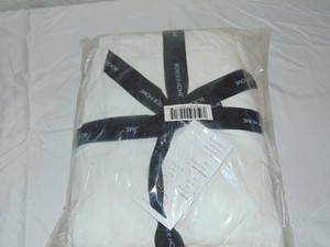 Cal King Bokser Home 100% Organic Cotton White Fitted Sheets