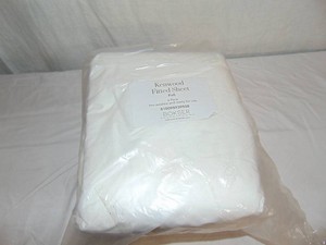 6 Pack Full Bokser Home - Kenwood FlatFitted Sheets - Full - White