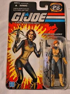 G.I. Joe 25th Anniversary Scarlett Counter Intelligence Action Figure