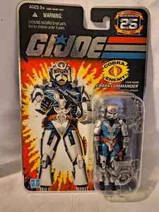 G.I. Joe 25th Anniversary Wave 6 Armored Cobra Commander Action Figure