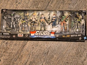 G.I. Joe Resolute Battle Set, a 7-Figure Collector Action Figure Box Set