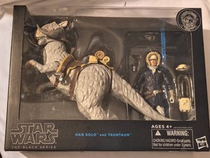Star Wars The Black Series Han Solo and Tauntaun Deluxe Action Figure Set