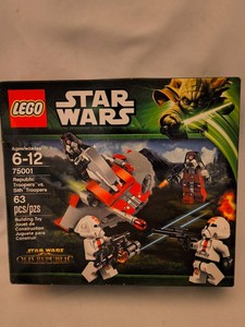 RETIRED LEGOS Star Wars Republic Troopers vs. Sith Troopers Battle Pack