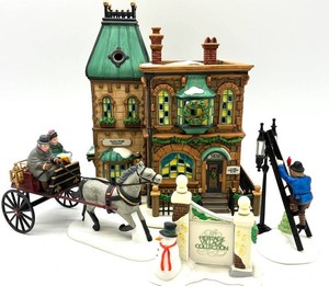 Department 56 Dickens Village Collection - 4-Piece Mixed Lot