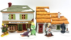 Department 56 Dickens Village Christmas Carol Set - 6pc